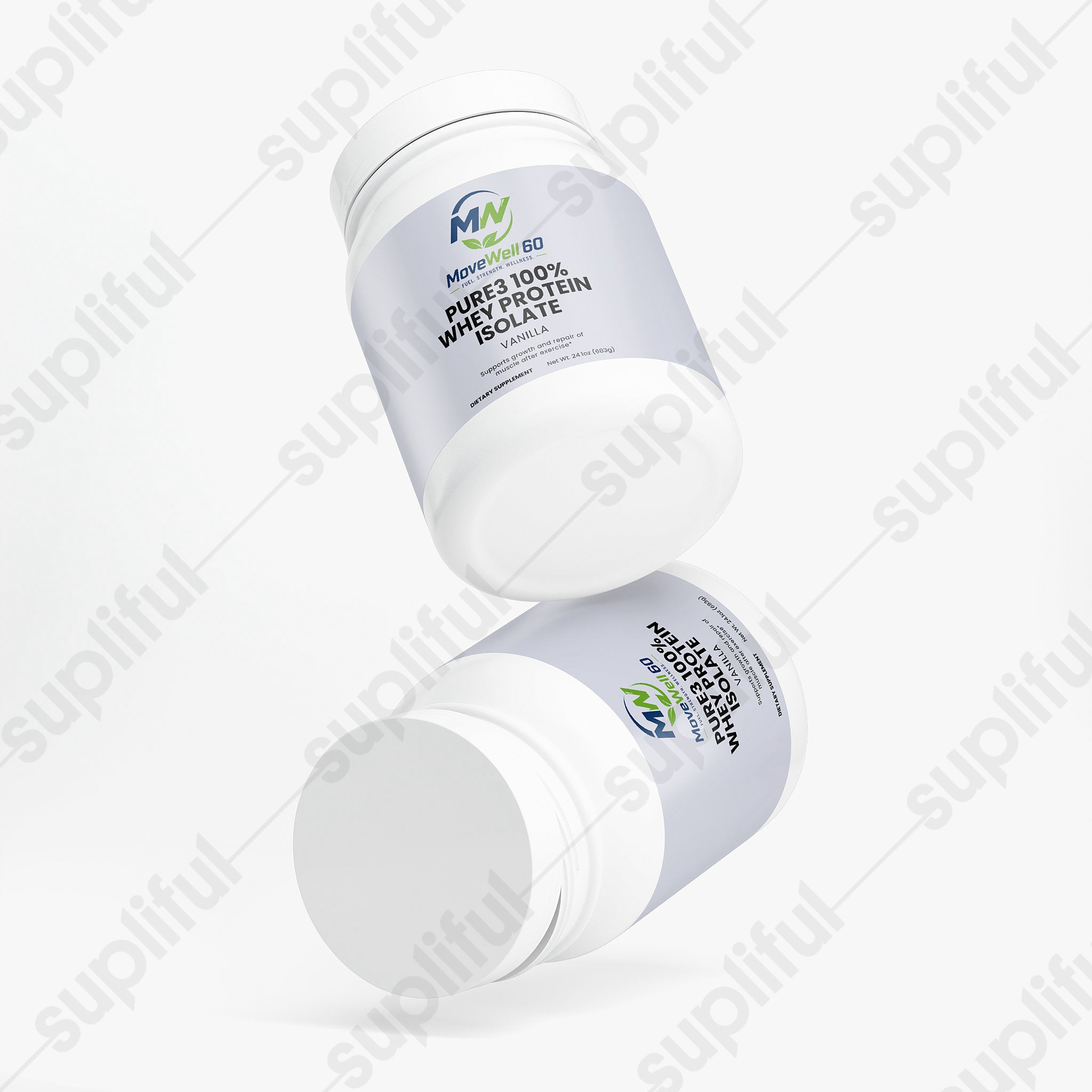 Pure3 100% Whey Protein Isolate (Vanilla)