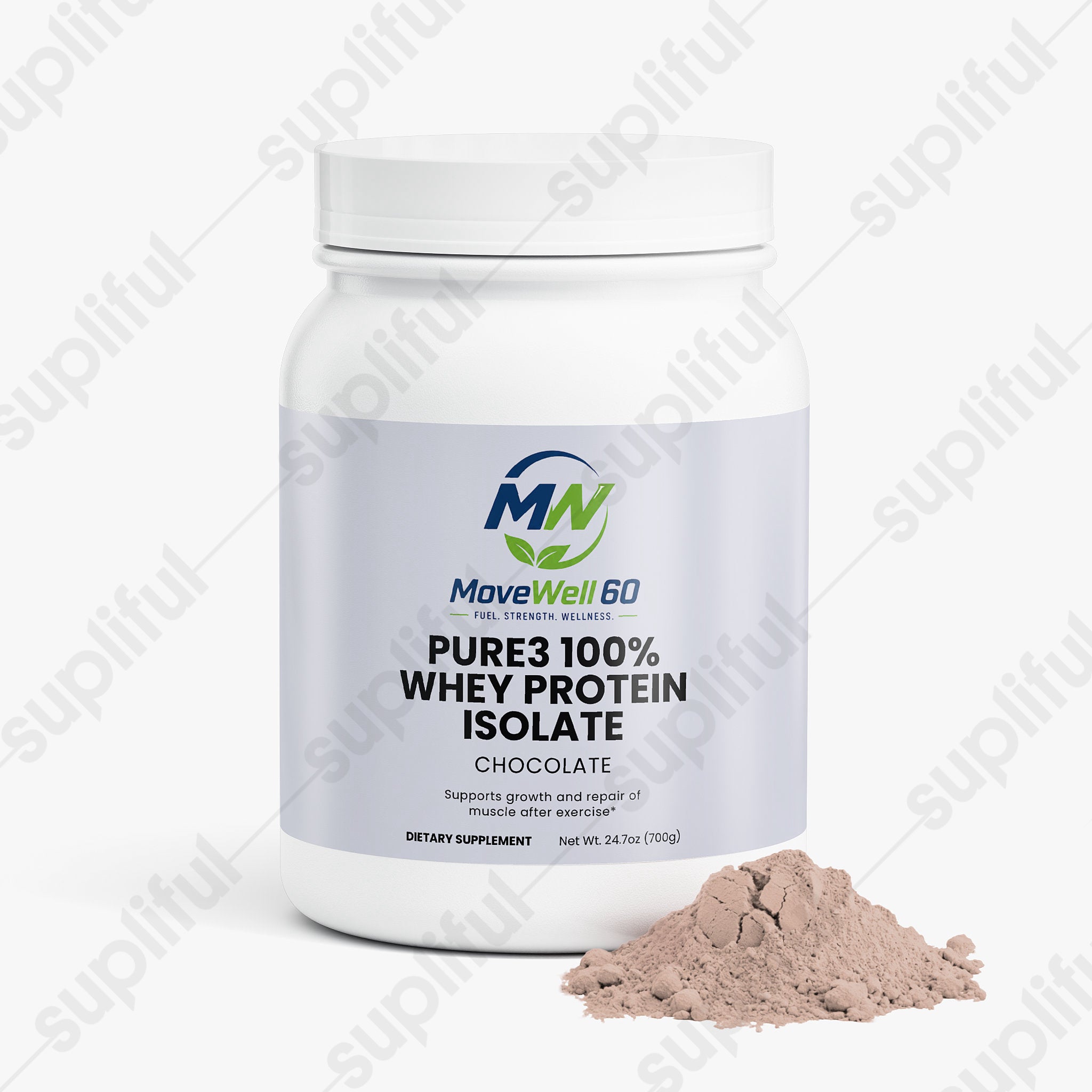 Pure3 100% Whey Protein Isolate (Chocolate)