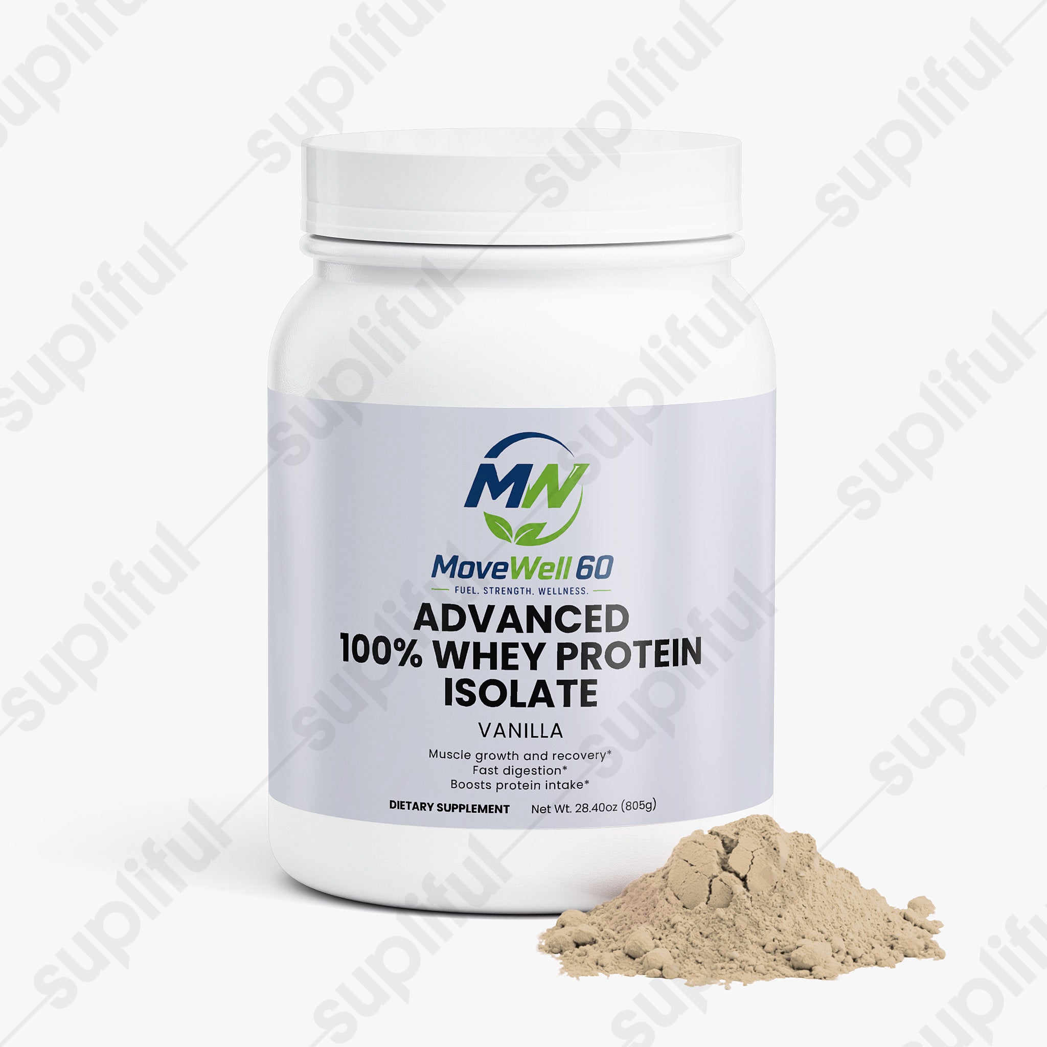 Advanced 100% Whey Protein Isolate (Vanilla)